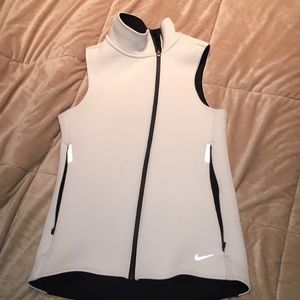 White Nike Thermal Vest